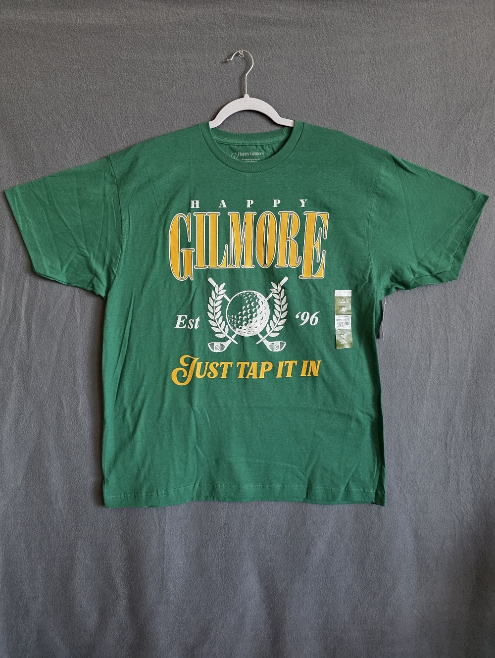Size XL Happy Gilmore Just Tap It In Graphic Tee Shirt